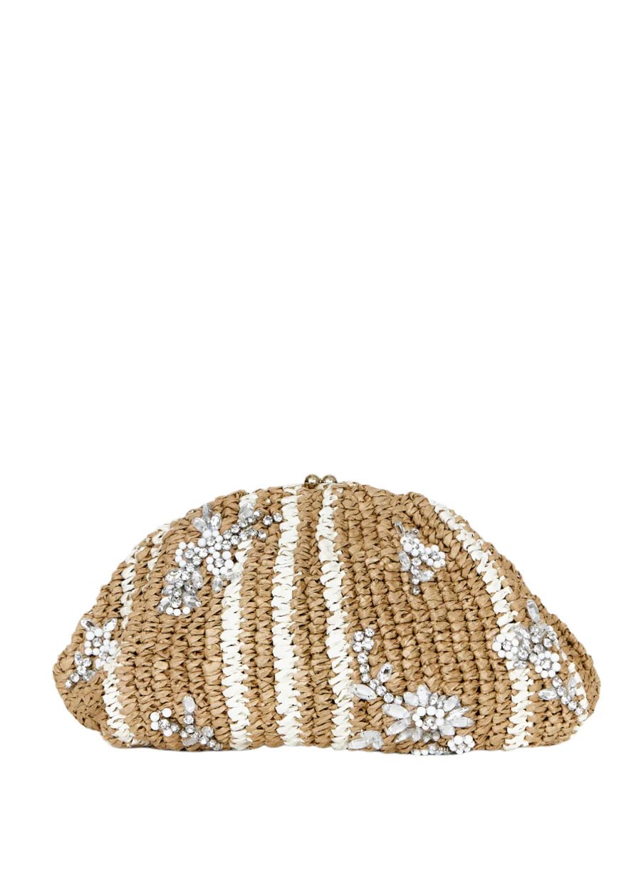 M.A.B.E. Alora Clutch - Nat/Ecru - Den Lille Ida - M.A.B.E