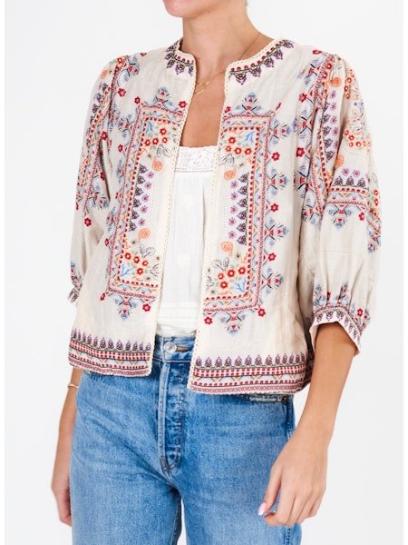 M.A.B.E. Eden Print Jacket - Den Lille Ida - M.A.B.E