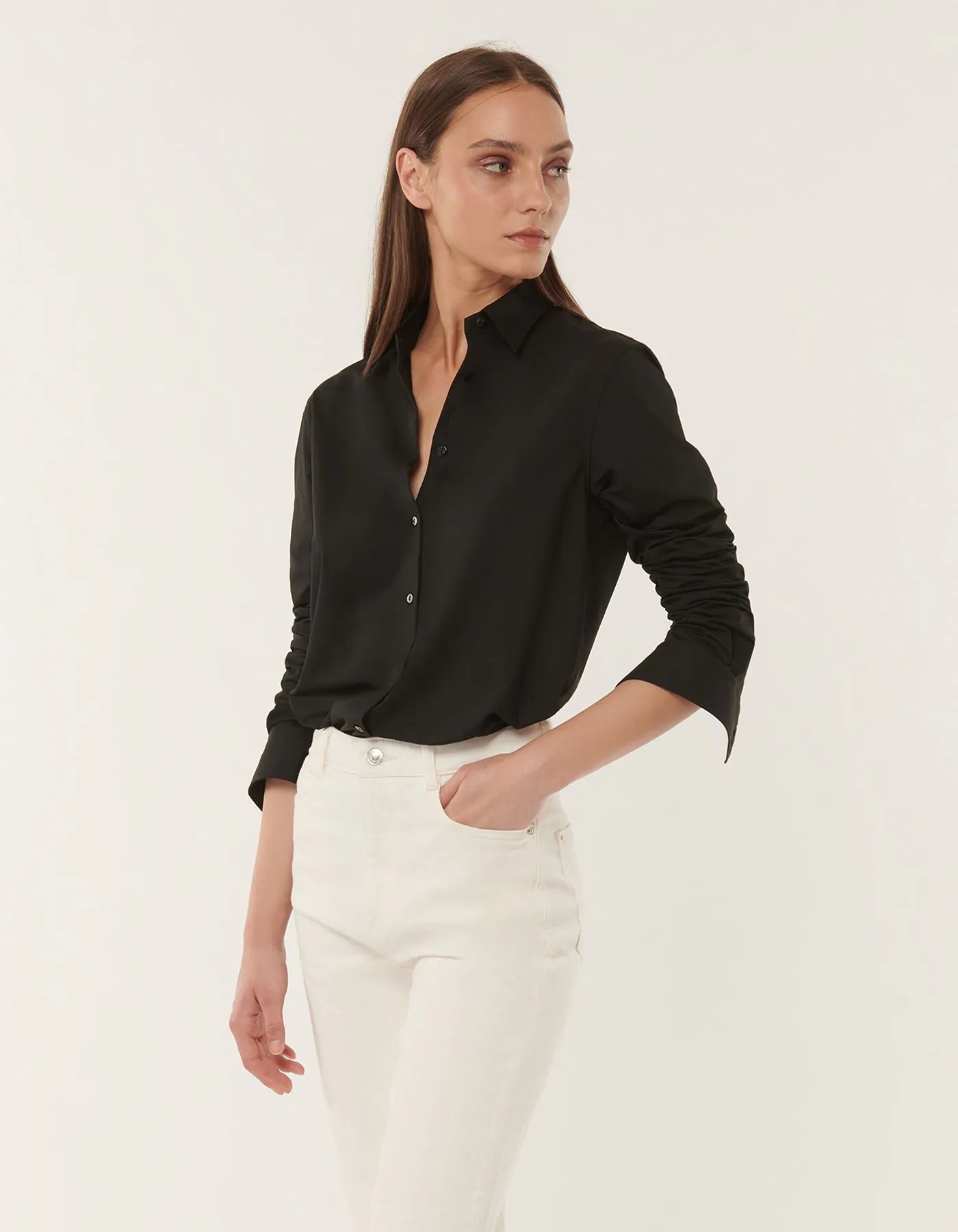 Xacus Marta Shirt Black Active