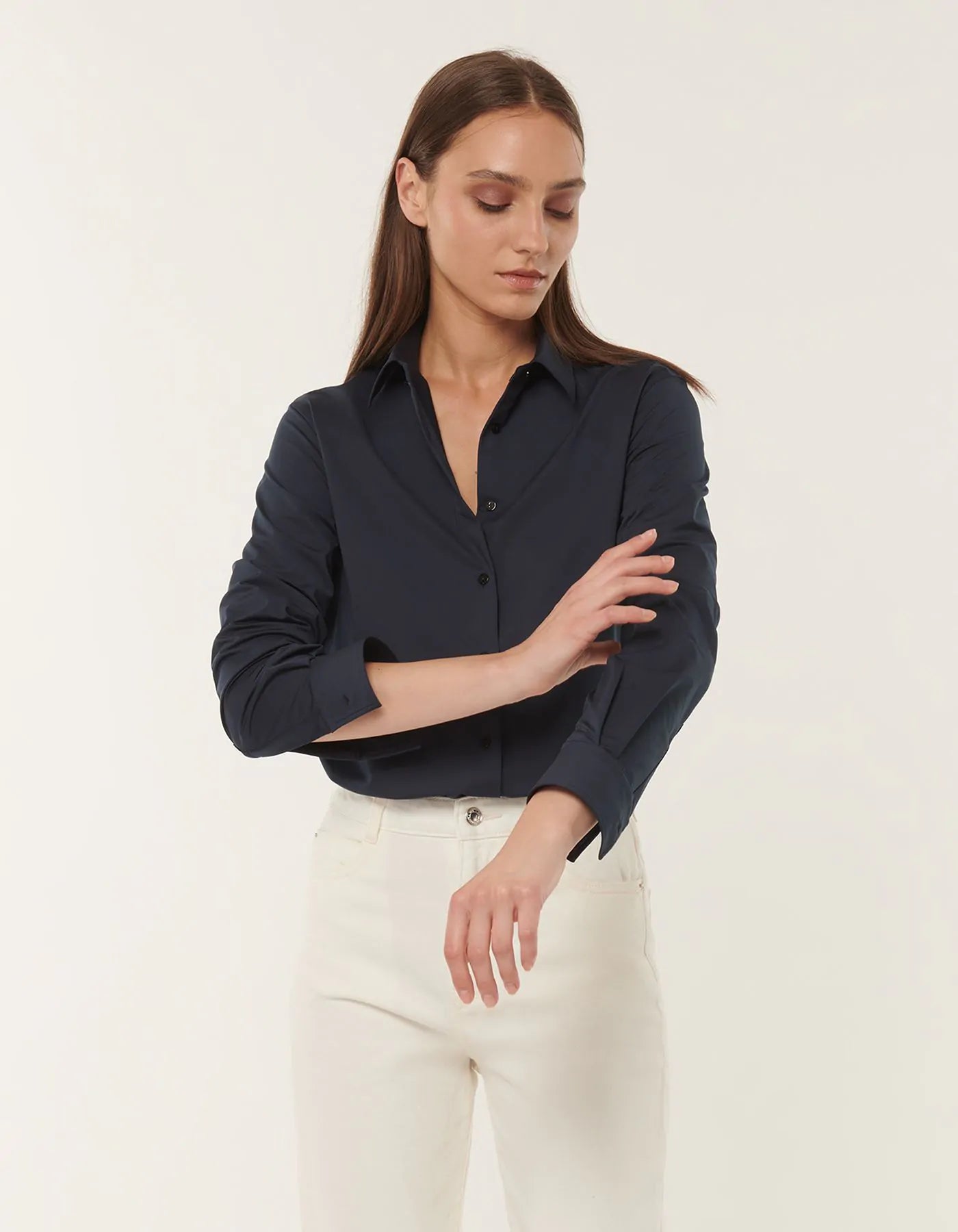 Xacus Marta Shirt Navy Active