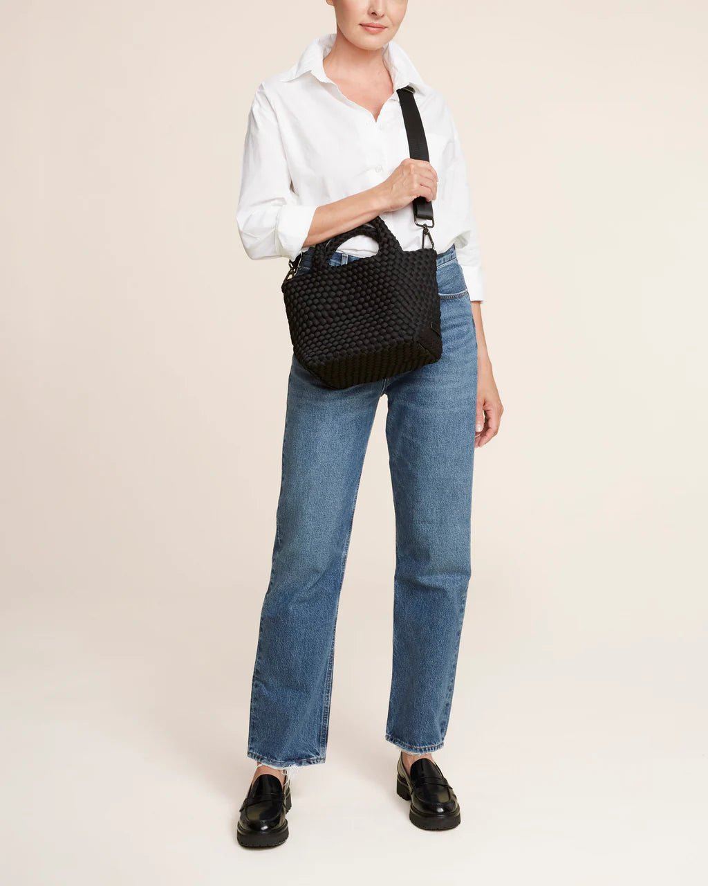 Naghedi St Barths Small Tote Onyx/Black - Den Lille Ida - Naghedi