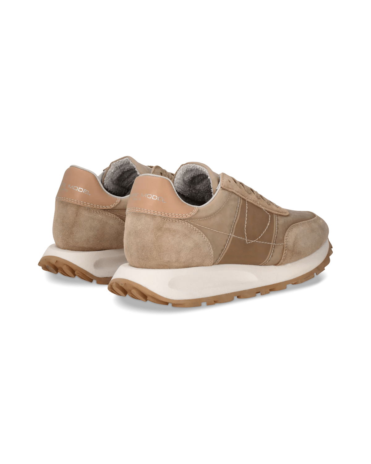 Philippe Model Sneakers Tour Mondial Vintage Beige - Den Lille Ida - Philippe Model