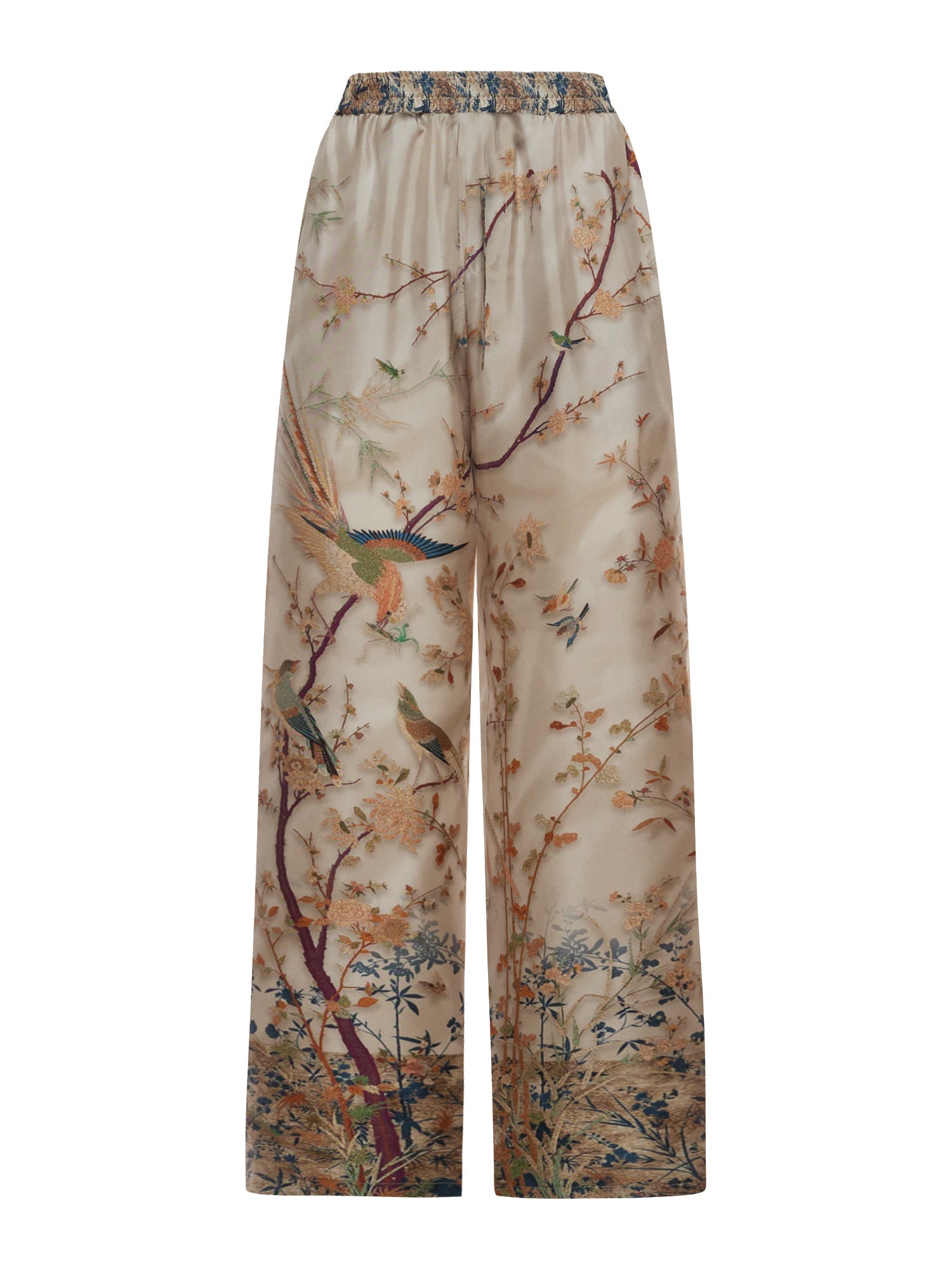 Pierre - Louis Mascia Aloe Silk Pants - Den Lille Ida - Pierre - Louis Mascia