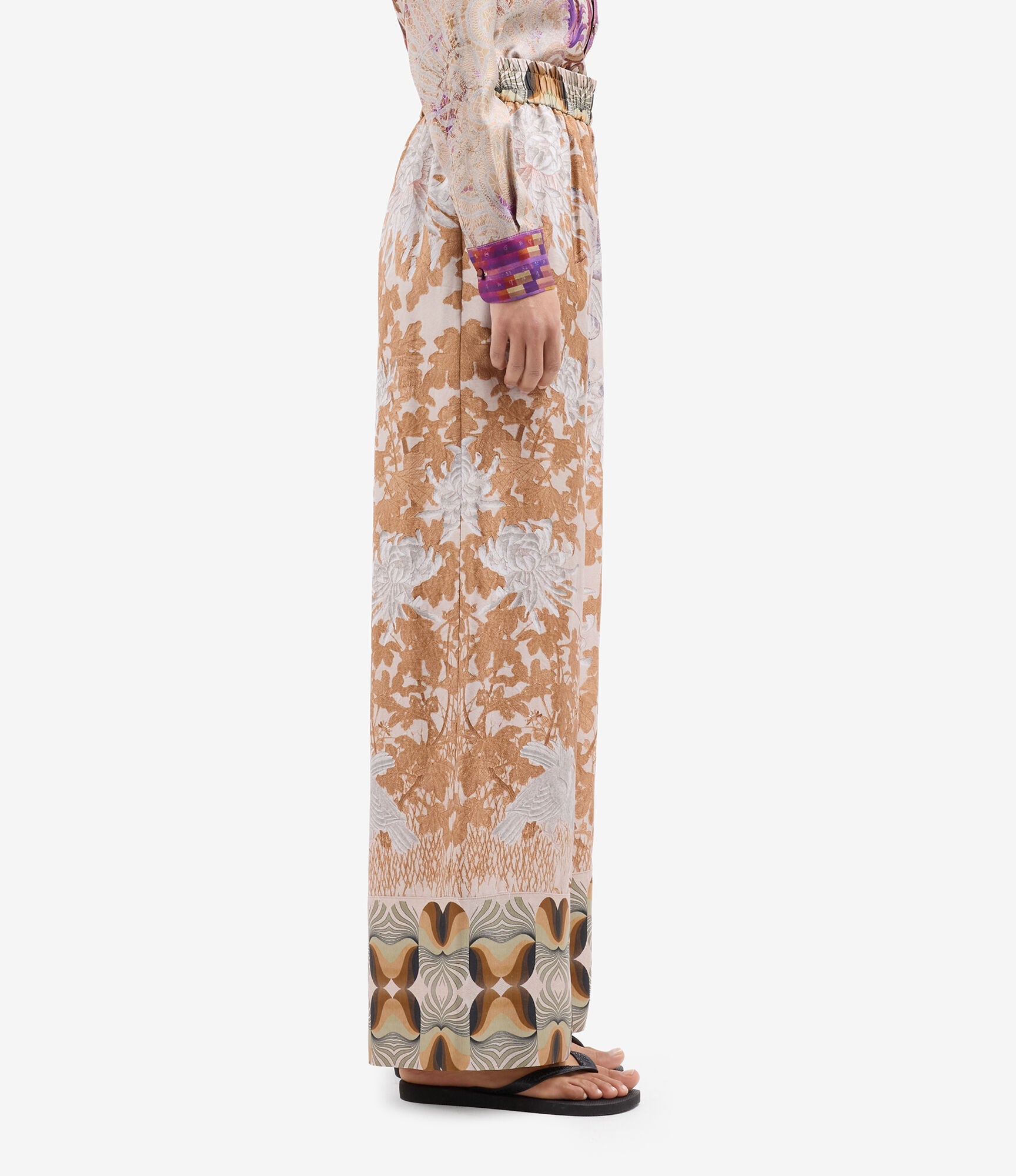 Pierre - Louis Mascia Palazzo Silk Trousers Cialda - Den Lille Ida - Pierre - Louis Mascia