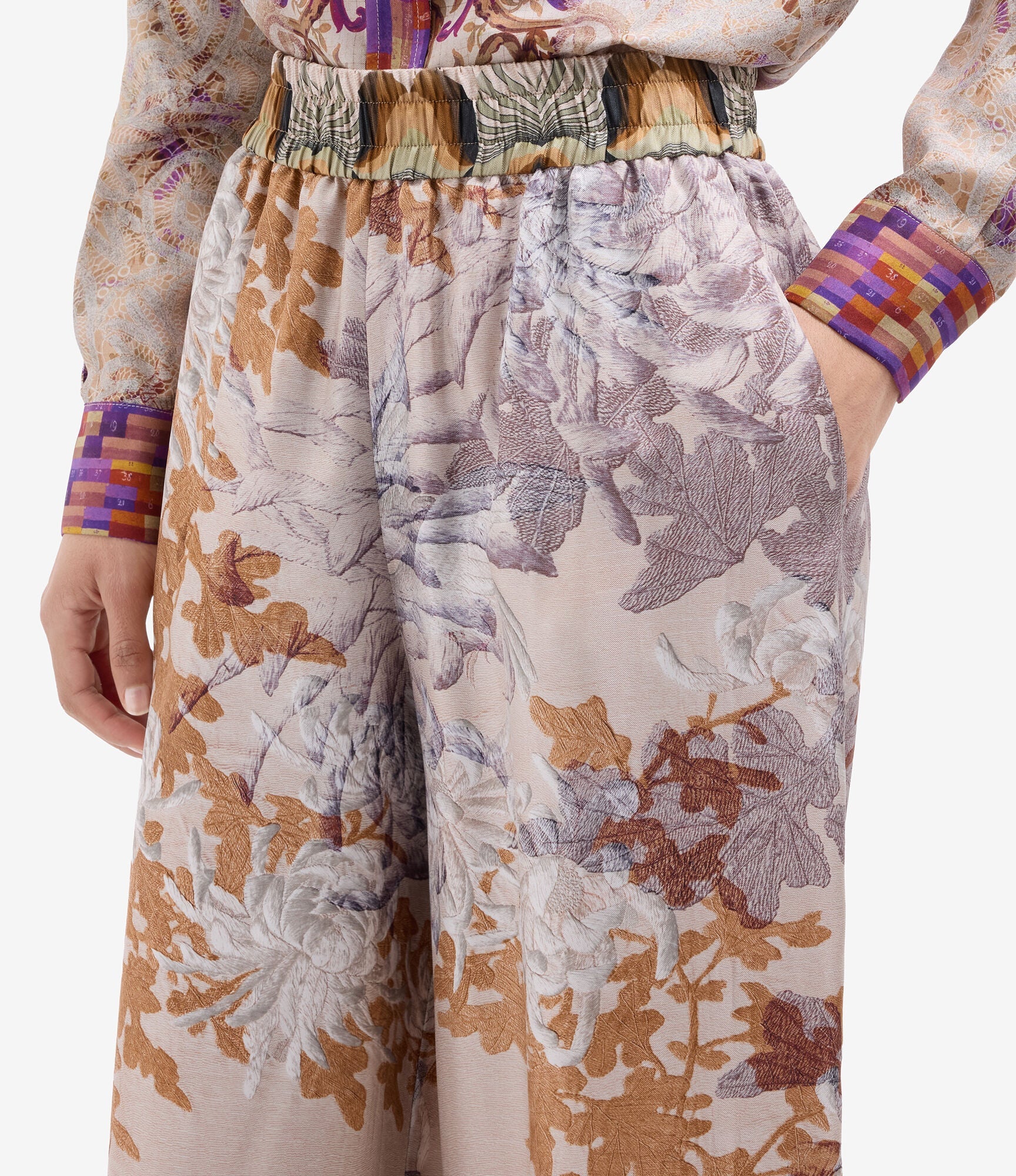 Pierre - Louis Mascia Palazzo Silk Trousers Cialda - Den Lille Ida - Pierre - Louis Mascia