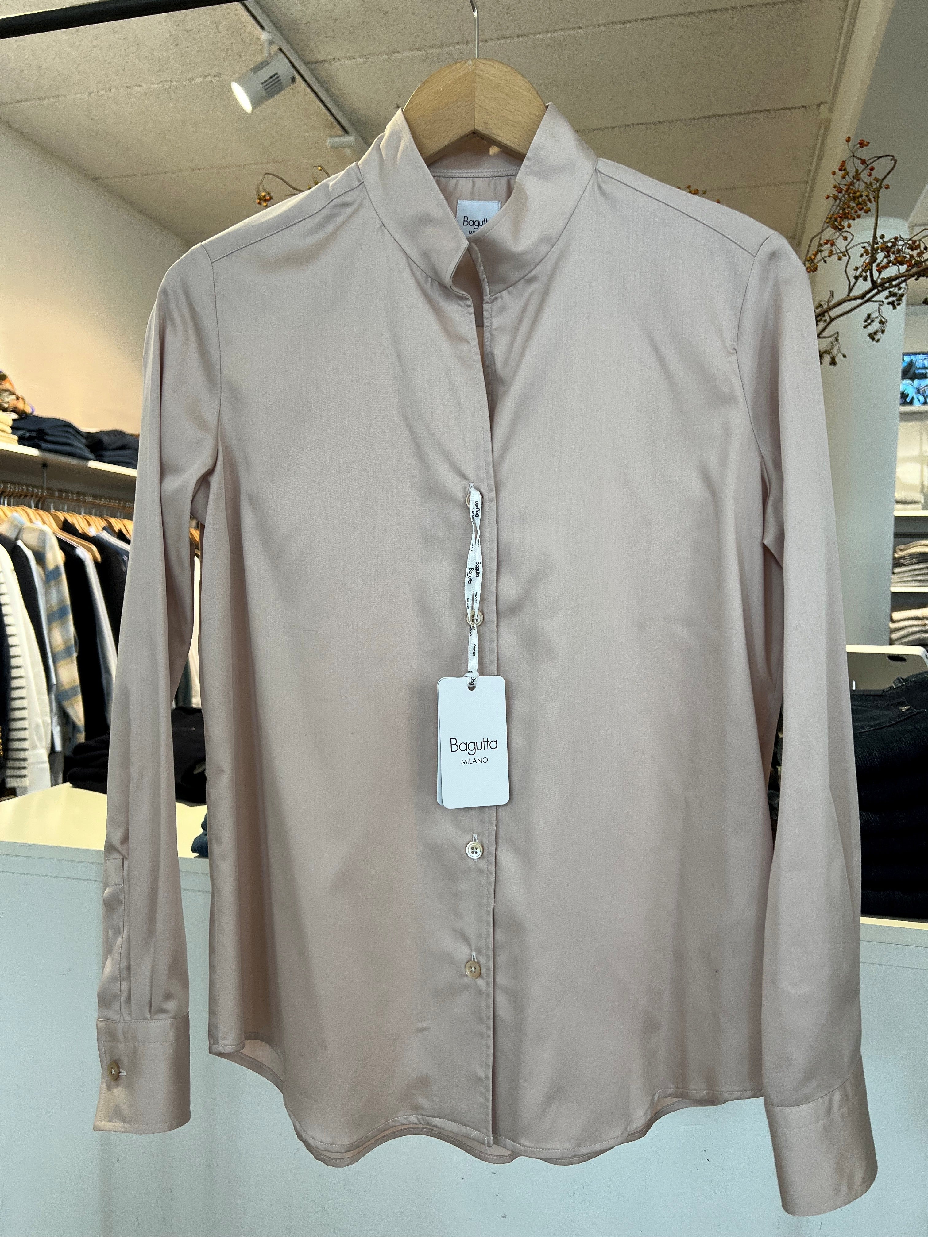 Bagutta Shirt Brooke rosa bomuld