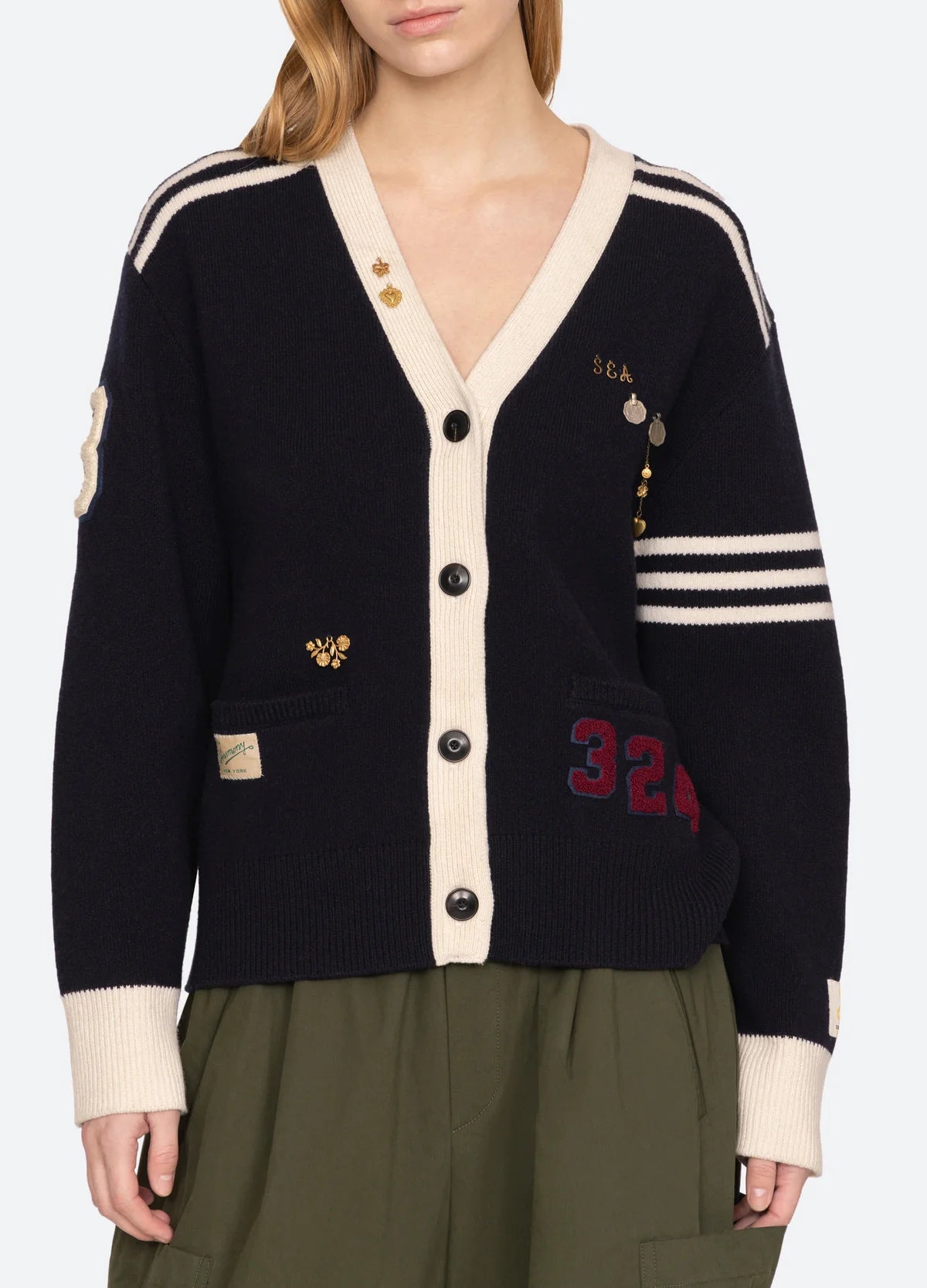 Sea New York Arther Cardigan Navy - Den Lille Ida - Sea New York