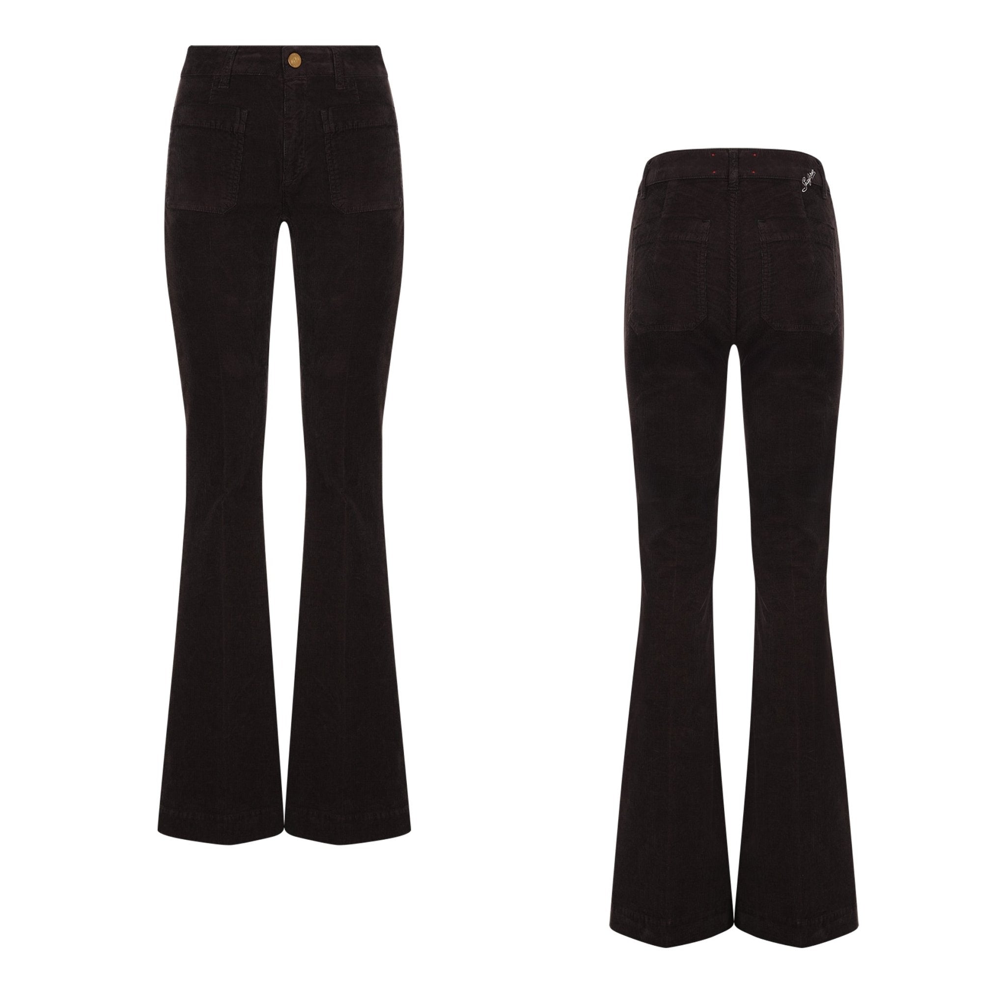 SEAFARER JEANS DELPHINE CORDUROY DARK BROWN - Den Lille Ida - Seafarer