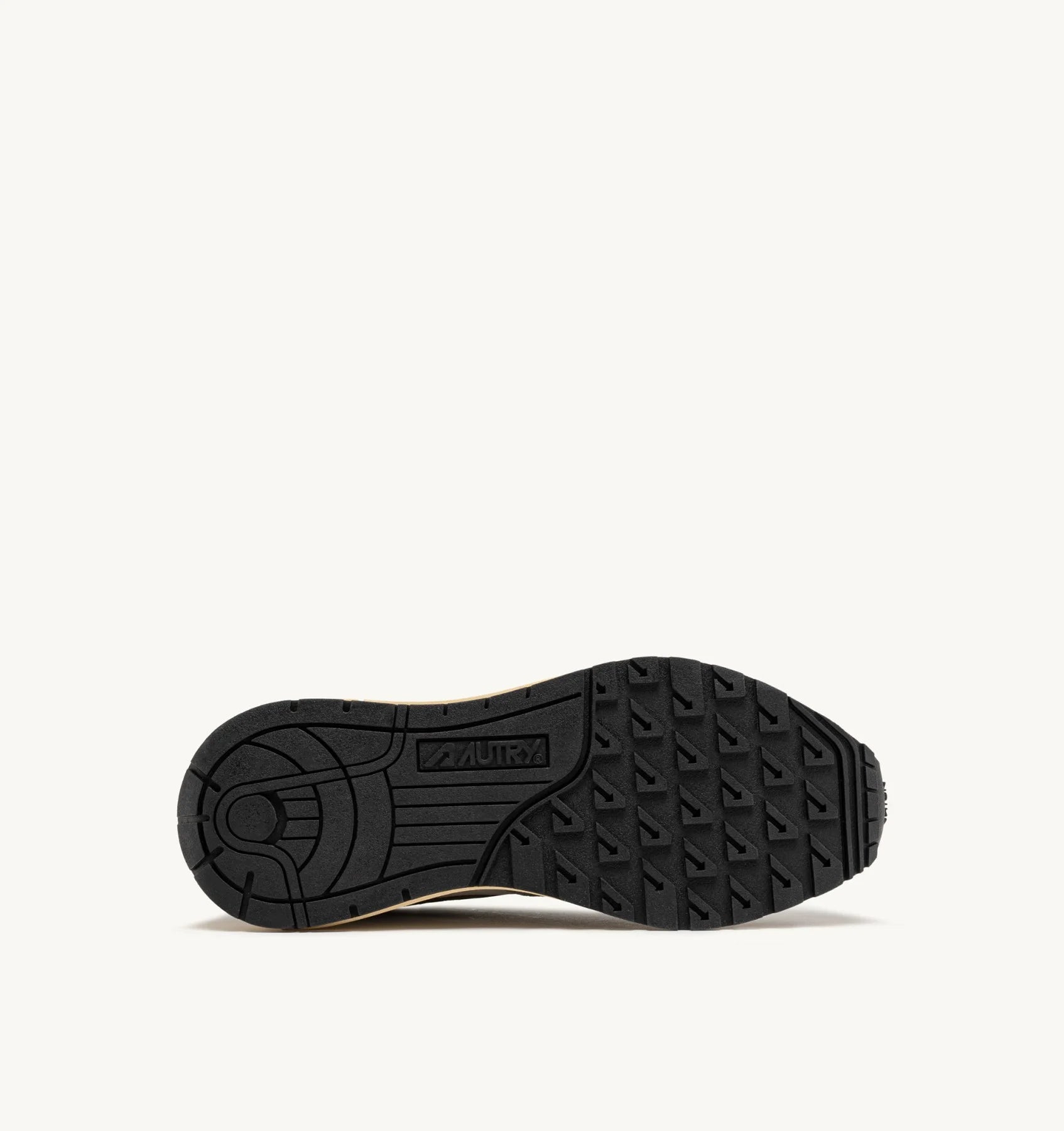 AUTRY SNEAKERS REELWIND LOW SNEAKERS IN HUNTER AND PELICAN NYLON SUEDE AND LEATHER