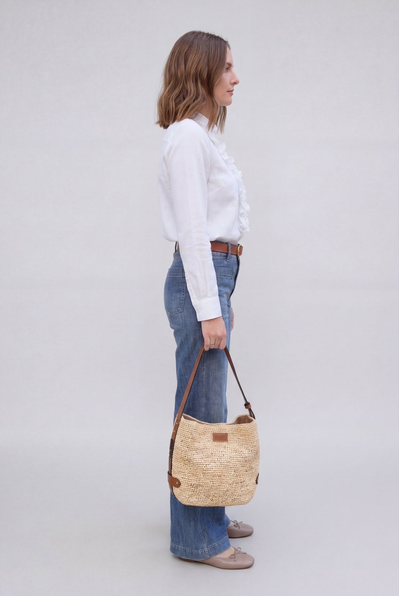 Stenströms Hillary White Linen Blouse - Den Lille Ida - Stenströms
