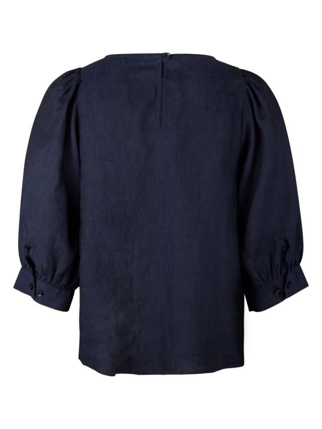 Stenströms Carmen Blouse Navy - Den Lille Ida - Stenströms