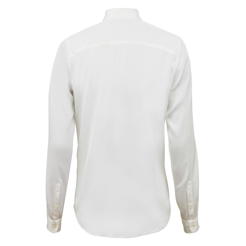 Stenströms Susan Silk Stretch Shirt Off-White - Den Lille Ida - Stenströms