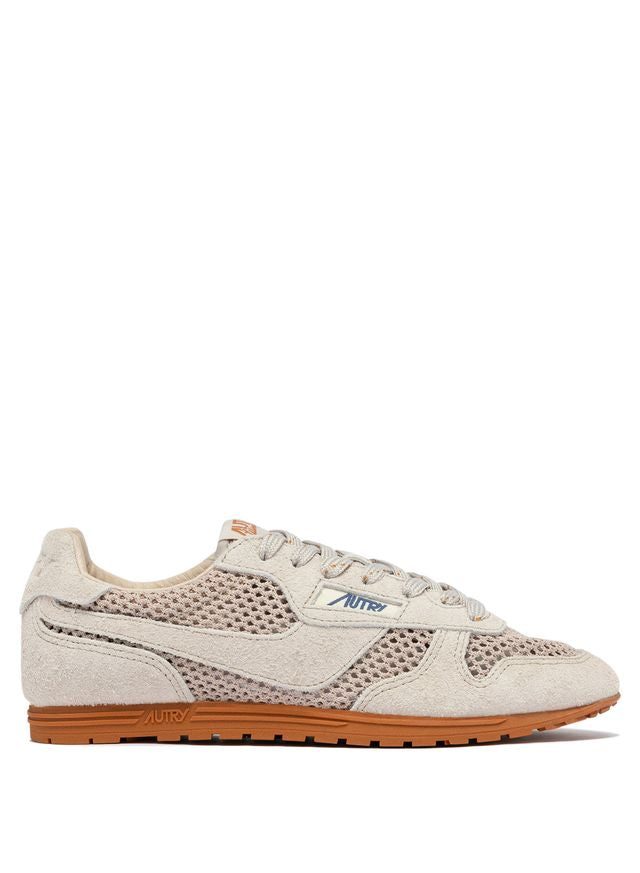 Autry Windspin Knitted Suede Sand