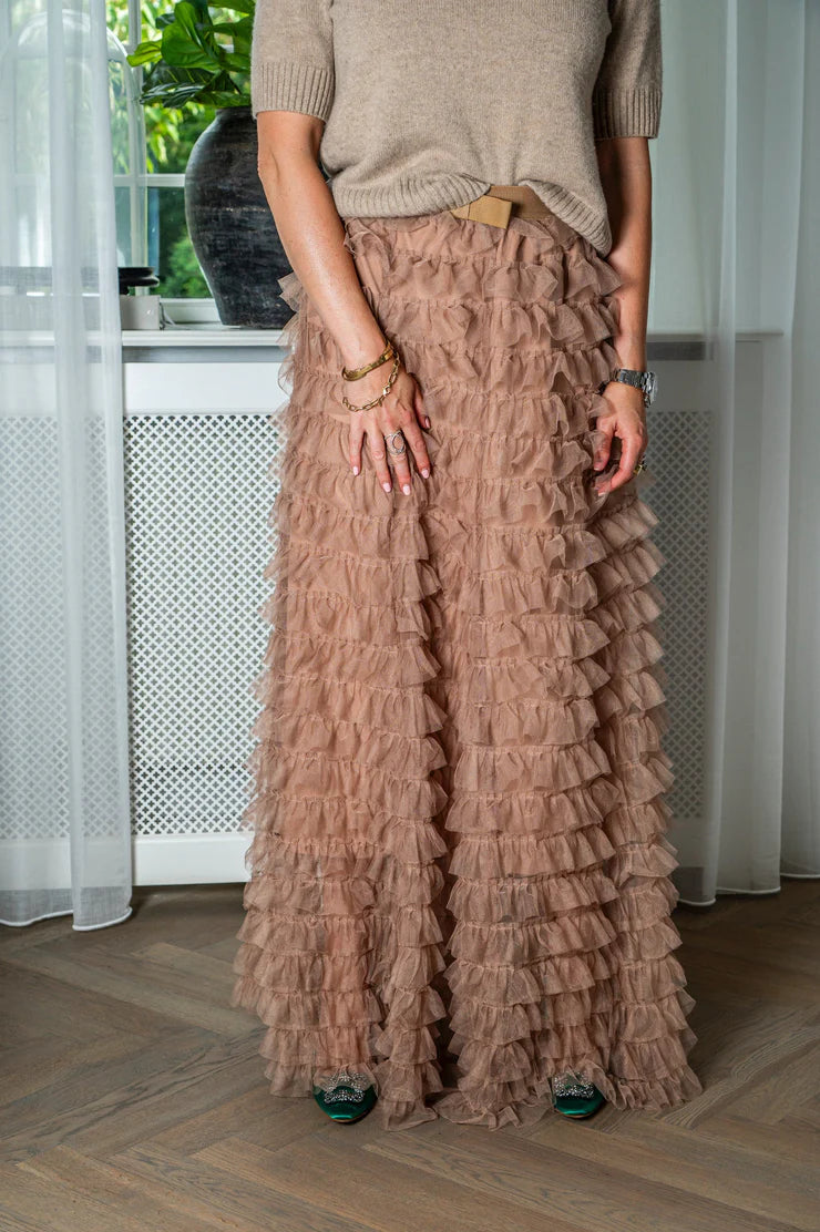 EMM-Copenhagen Tulle Skirt Camel