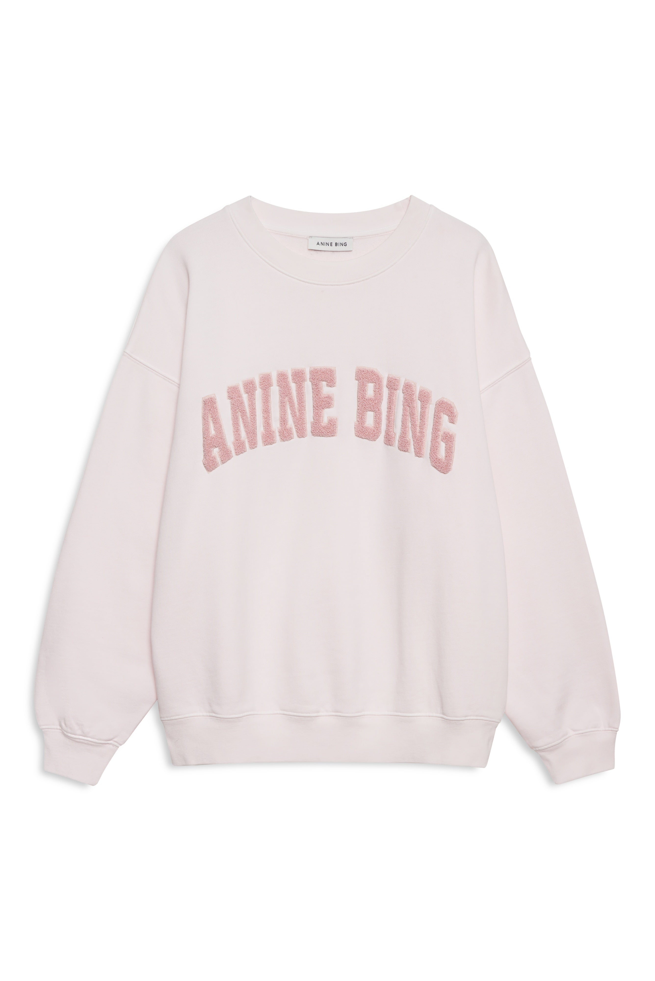 Anine Bing Spencer Sweatshirt Powder Pink