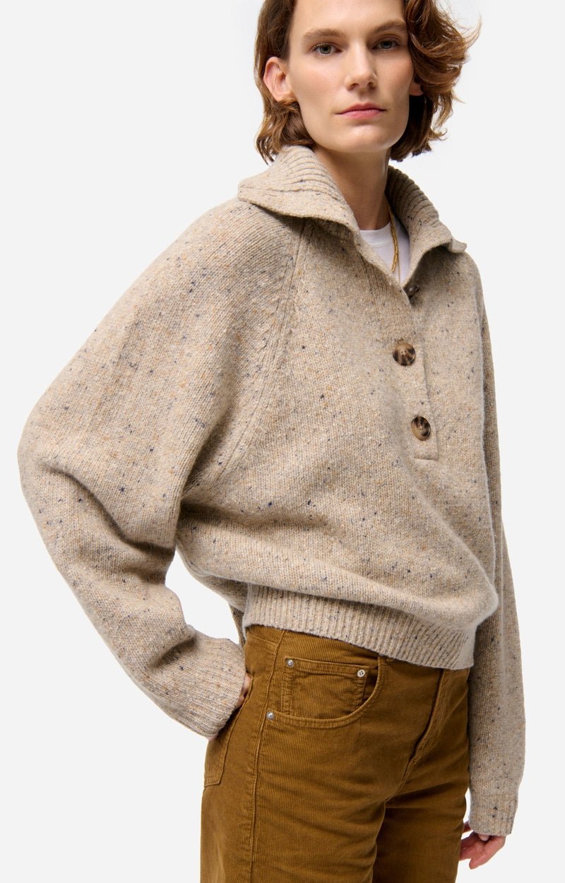 Vanessa Bruno Ferdy Jumper Beige - Den Lille Ida - Vanessa Bruno