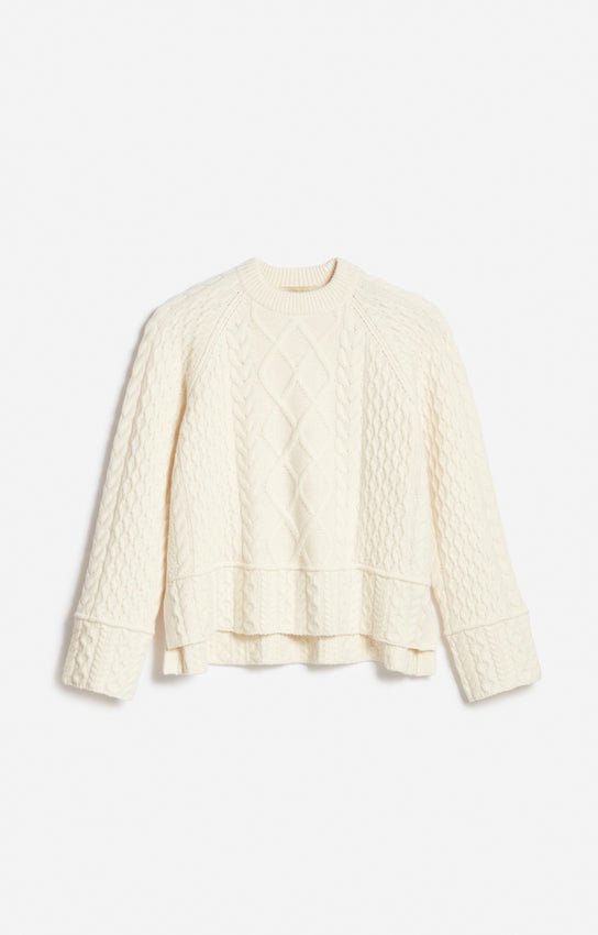 Vanessa Bruno Folk Jumper Ecru - Den Lille Ida - Vanessa Bruno