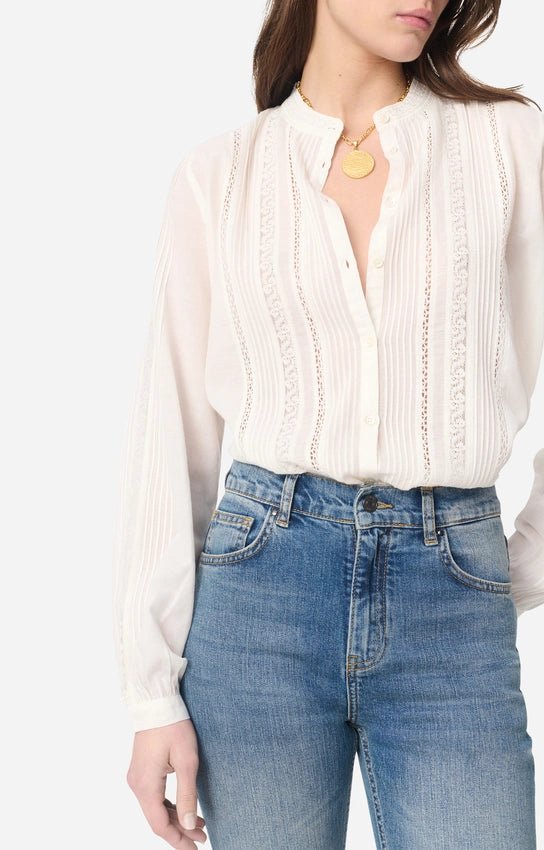 Vanessa Bruno Gipsy Shirt White - Den Lille Ida - Vanessa Bruno
