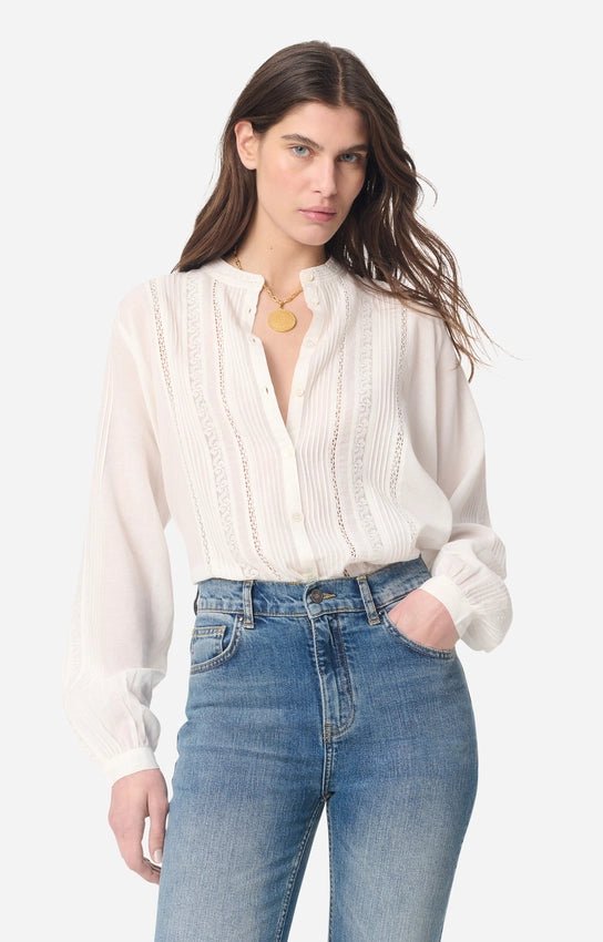 Vanessa Bruno Gipsy Shirt White - Den Lille Ida - Vanessa Bruno