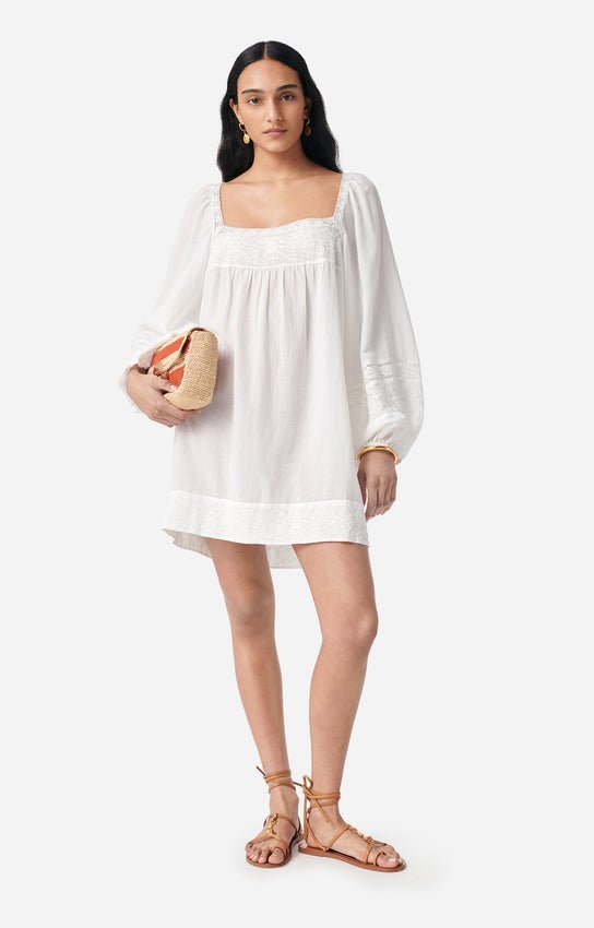 Vanessa Bruno Grazielle Dress White - Den Lille Ida - Vanessa Bruno