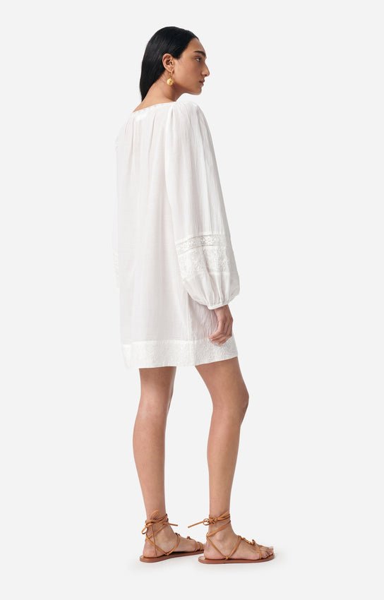 Vanessa Bruno Grazielle Dress White - Den Lille Ida - Vanessa Bruno