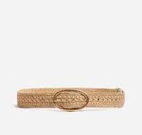 Vanessa Brunu Raffia Belt 25 mm - Den Lille Ida - Den Lille Ida