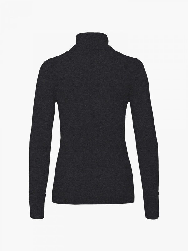 FTC cashmere rullekrave charcoal